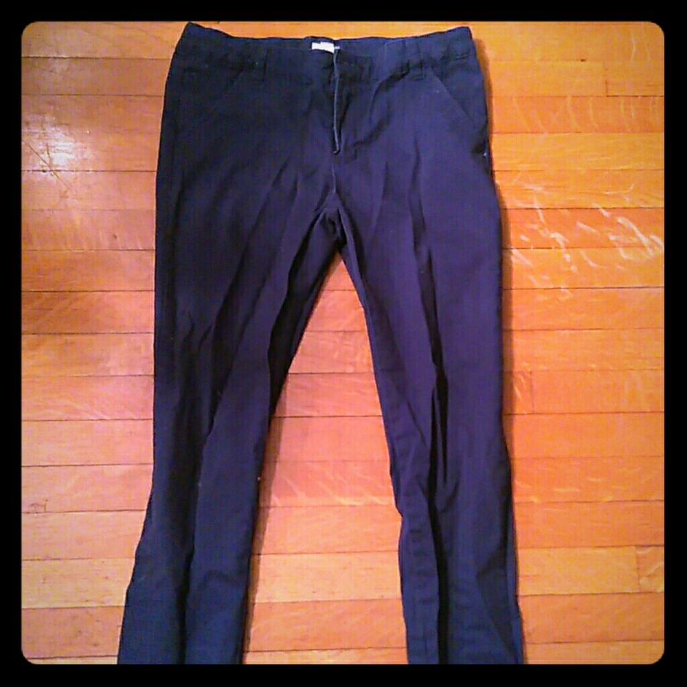 Navy blue pants